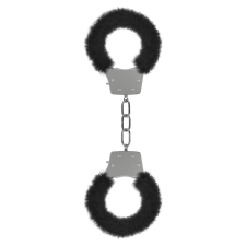  Élvezetes bilincsek szőrös - Fekete bilincs, kötöző