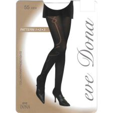  ELVIRA Mintás 55 DENES harisnyanadrág, 170-116 (4) Bitter Choco harisnya, combfix