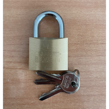 Elzett LAKAT 40MM SÁRGARÉZ +3 KULCS lakat
