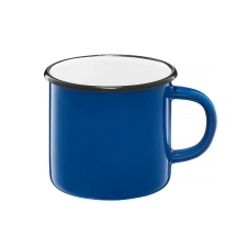 Emalia Olkusz zománcozott bögre 9 cm/0.5 l kék bögrék, csészék