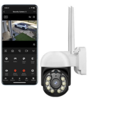 Ember felismerős, motoros WIFI-s kültéri megfigyelő kamera megfigyelő kamera