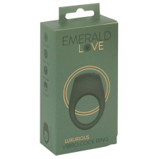 Emerald Love Emerald Love - akkus, vízálló vibrációs péniszgyűrű (zöld) péniszgyűrű