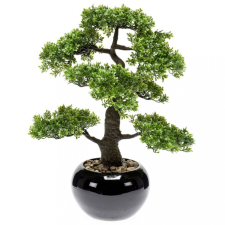 Emerald zöld mini fikusz bonsai műnövény 47 cm kerti dekoráció