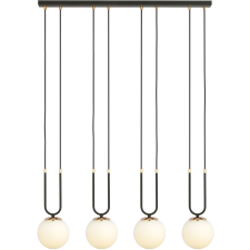 Emibig modern függeszték glam fehér fekete emi1112/4 világítás