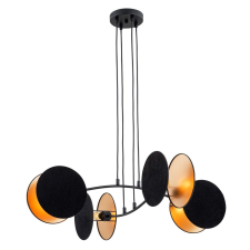 Emibig modern függeszték motif fekete arany emi1325/4 világítás