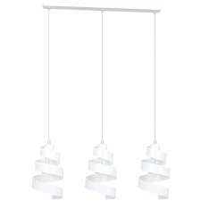 Emibig modern függeszték saga fehér emi351/3 világítás