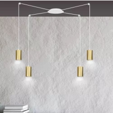 Emibig modern függeszték traker fehér arany emi527/4 világítás