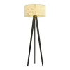 Emibig modern skandináv állólámpa aston barna fekete emi1150/lp3