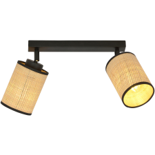 Emibig modern skandináv spot lámpa yoga barna fekete emi1151/2 világítás