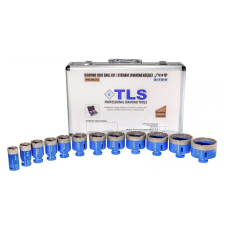 EMIKOO TLS lyukfúró készlet 20-22-27-32-35-43-51-55-60-65-67-70 mm - alumínium koffer fúrószár