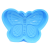 Emili Pillangó alakú szilikon torta forma - 16x13x2,5 cm