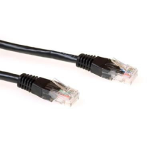 Eminent CAT6A U-UTP Patch Cable 1m Black IM8901 kábel és adapter