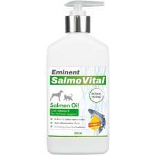 Eminent SalmoVital lazacolaj E vitaminnal kutyáknak és macskáknak 1000 ml vitamin, táplálékkiegészítő kutyáknak