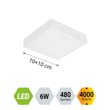 Emithor Canto fehér LED mennyezeti lámpa (EMI-63214) LED 1 izzós IP20 világítás