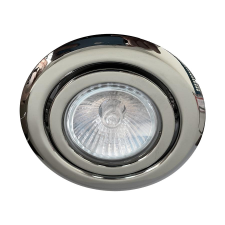 Emithor Elegant króm-átlátszó beépíthető lámpa (EMI-48617) GU10 1 izzós IP20 világítás