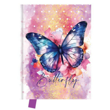  Emlékkönyv JUNIOR Butterfly szív alakú lakattal gyermek- és ifjúsági könyv