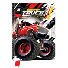  Emlékkönyv JUNIOR Monster Truck Team szív alakú lakattal gyermek- és ifjúsági könyv