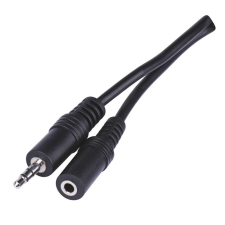 Emos 3,5 mm sztereó (AV) hosszabbító kábel JACK - JACK 5m audió/videó kellék, kábel és adapter