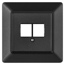 Emos A6004.9 ADAT-CSATLAKOZÓALJZAT BURKOLAT 2×RJ45 villanyszerelés