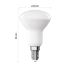 Emos Classic R50 / E14 / 4,2W (40W) / 470 lm / meleg fehér LED izzó (ZQ7E21) (ZQ7E21)