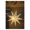 Emos DCAZ09 LED Függeszthető papírcsillag 60cm beltérre, fehér, E14, 230 V AC, IP20