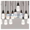 Emos DCPW04 LED fényfüzér – 16x party égő átlátszó, 3,6 m, kültéri és beltéri, hideg fehér, 6 W, 230 V AC, IP44