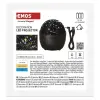 Emos DCPW06 LED dekoráció projektor – éjjeli fény - csillagok,fekete, 3xAA, beltéri, meleg/hideg fehér, 3 W, elem (3× AA), IP20
