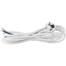 Emos Flexo kábel PVC 3 × 1,0mm2, 3m, fehér kábel és adapter
