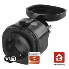 Emos GoSmart WiFi aljzat IP44 IP-3006S villanyszerelés