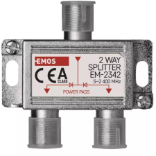 Emos J0102 EM2342 2 utas antenna elosztó kábel és adapter