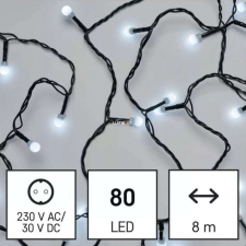 Emos Karácsonyi kültéri LED fényfüzér, hidegfehér 8m+5m, időzítővel karácsonyi dekoráció