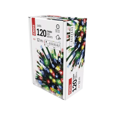 Emos kültéri és beltéri, LED fényfüzér, 12 méter, 120 Led, többszínű (D4Am03) () kültéri világítás