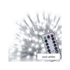 Emos kültéri és beltéri, LED jégcsapok, 5 méter, 300LED, távirányító, programok, hideg fehér (D4CC02)