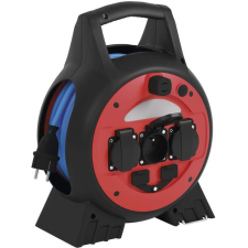 Emos kültéri hosszabbító kábel dobon 20 m, 3 csatlakozóval (1908732000) villanyszerelés