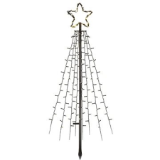 Emos LED fém karácsonyfa, 180 cm, beltéri és kültéri, meleg fehér, időzítővel kültéri izzósor