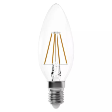 Emos LED fényforrás filament gyertya E14 4W természetes fehér (Z74214) (EmosZ74214) izzó