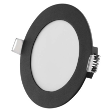 Emos LED süllyesztett lámpatest NEXXO, kerek, fekete, 7W, CCT világítás