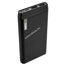 Emos Powerbank ALPHA 10S 10000mAh fekete külső akkumulátor töltő - Kiárusítás! power bank