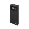 Emos Powerbank BetaQ 20, 20000mAh, 74Wh, USB-A/USB-C, LED kijelző, fekete (B0532B)