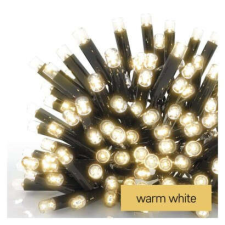 Emos Profi LED sorolható füzér, fekete, 10 m, kültéri és beltéri, meleg fehér kültéri izzósor