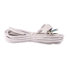 Emos S14323 Flexo 3X1,5 H05Vv-F 3m fehér szerelt kábel világítási kellék