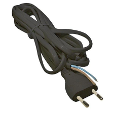  Emos S19273 Flexo 3 méter 2×0,75mm2 fekete szerelhető hálózati kábel kábel és adapter