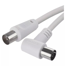 Emos S30210 ANTENNA KOAX KÁBEL 90° 2,5M audió/videó kellék, kábel és adapter