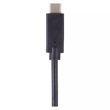 Emos sm7022bl tölt&#336;- és adatkábel usb-c 3.1 / usb-c 3.1, 1 m, fekete kábel és adapter