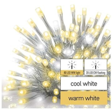 Emos Standard LED lánc villogó - jégcsapok, 2,5 m, kültéri, meleg/hideg fehér kültéri izzósor