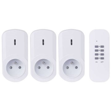 Emos távvezérlő aljzat, fehér kábel és adapter