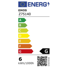 Emos Z75140 GU10 6W 435 lumen természetes fehér LED spot izzó izzó