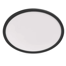 Emos ZM1405, LED felületi lámpatest FLORI fekete, fehér, 22W, semleges fehér világítás