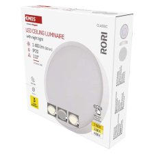 Emos ZM4400, LED felületi lámpatest RORI kerek, fehér, 17W, CCT világítás