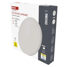 Emos ZM7152, LED felületi lámpatest DIONI kerek, fehér, 32W, CCT világítás